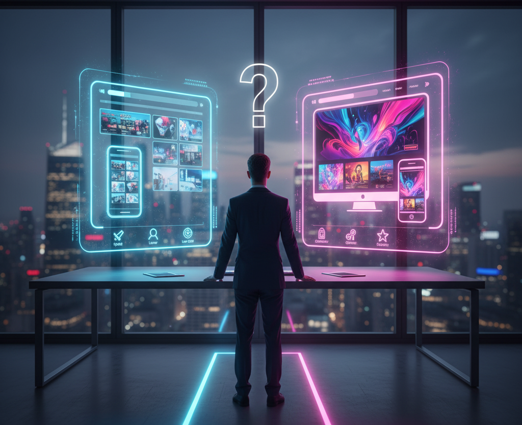 Website Templates vs Custom Design. Which Is Right for